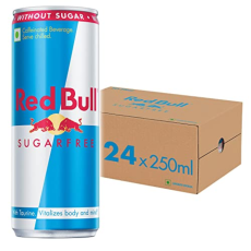 REDBULL SUGAR FREE 24X250 ML